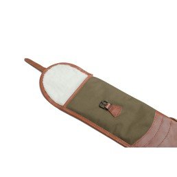 Funda Escopeta Repetidora Lona Verde de 130