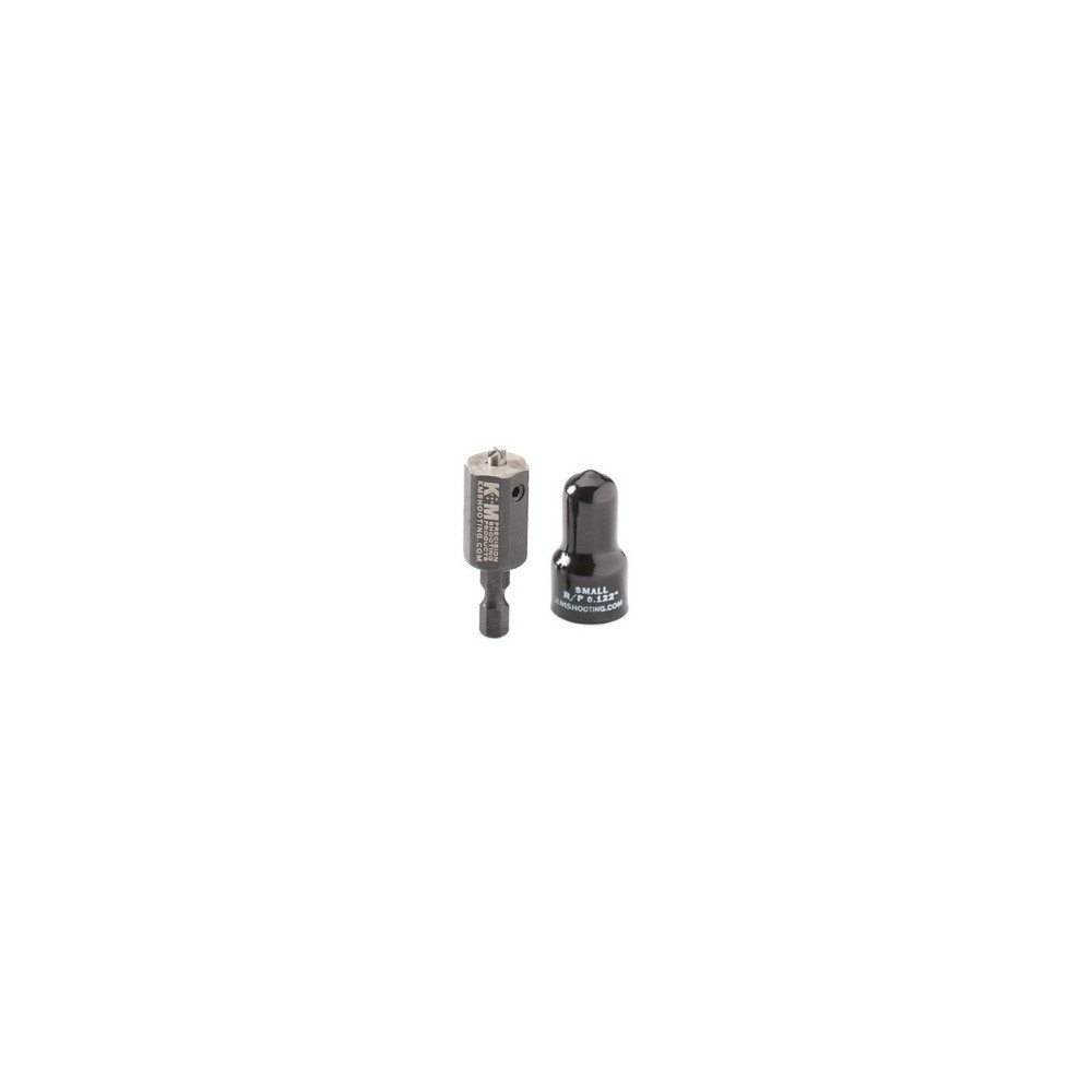 UNIFORMADOR DE ALOJAMIENTO PISTON K&M - TAMAÑO SMALL RIFLE / PISTOL