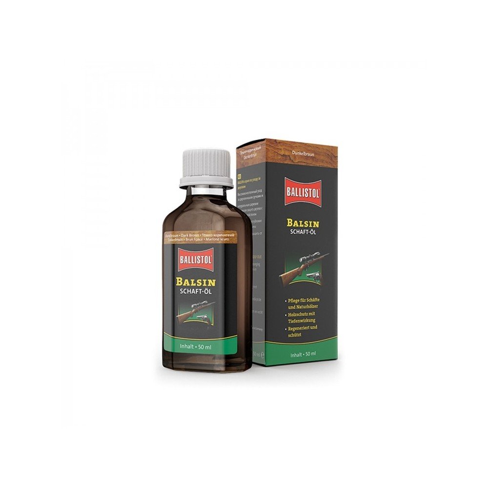 Aceite Protector BALLISTOL BALSIN Dark Brown - 50 ml