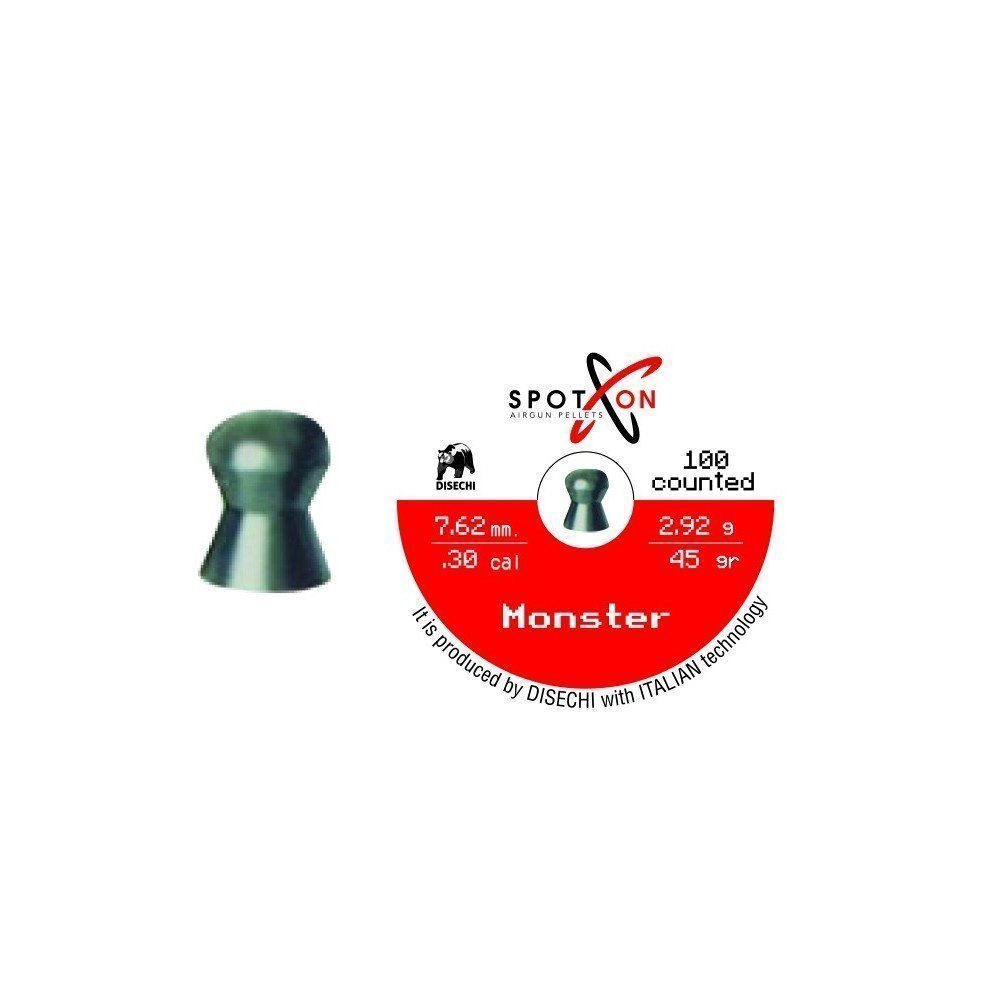 Balines SPOT ON MONSTER - 7.62 mm (.30) - 100 und.