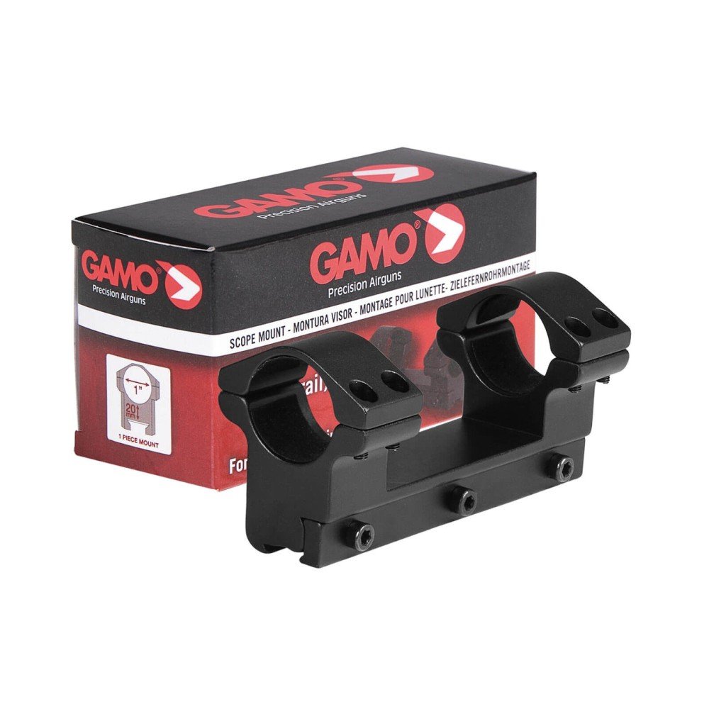 Montura GAMO - Carril 11mm - TS-250 - Tubo 1" ALTA