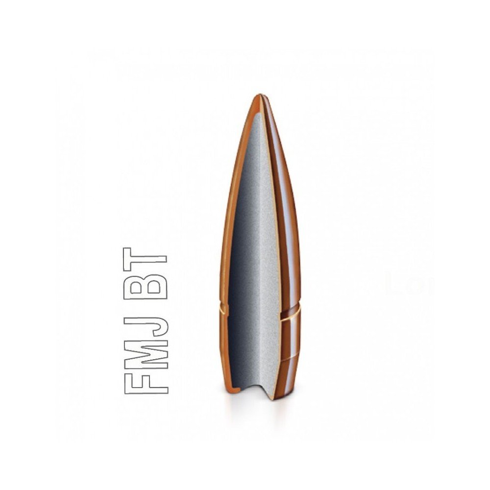 PUNTAS CAL. 22/.224 - FMJBT PRVI. 55gr. (100 UN)