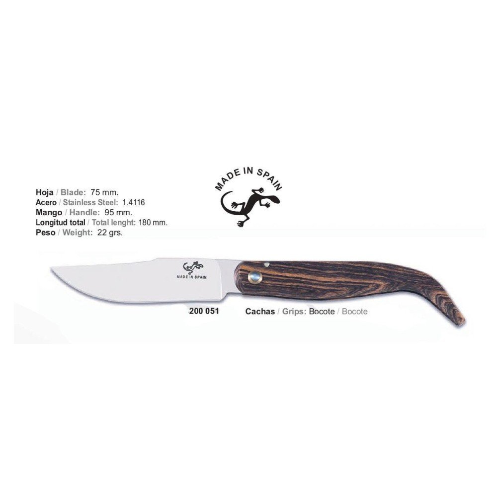 Navaja  SALAMANDRA -  bocote