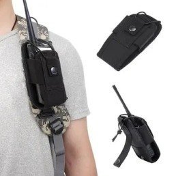 Funda porta emisora molle-negra