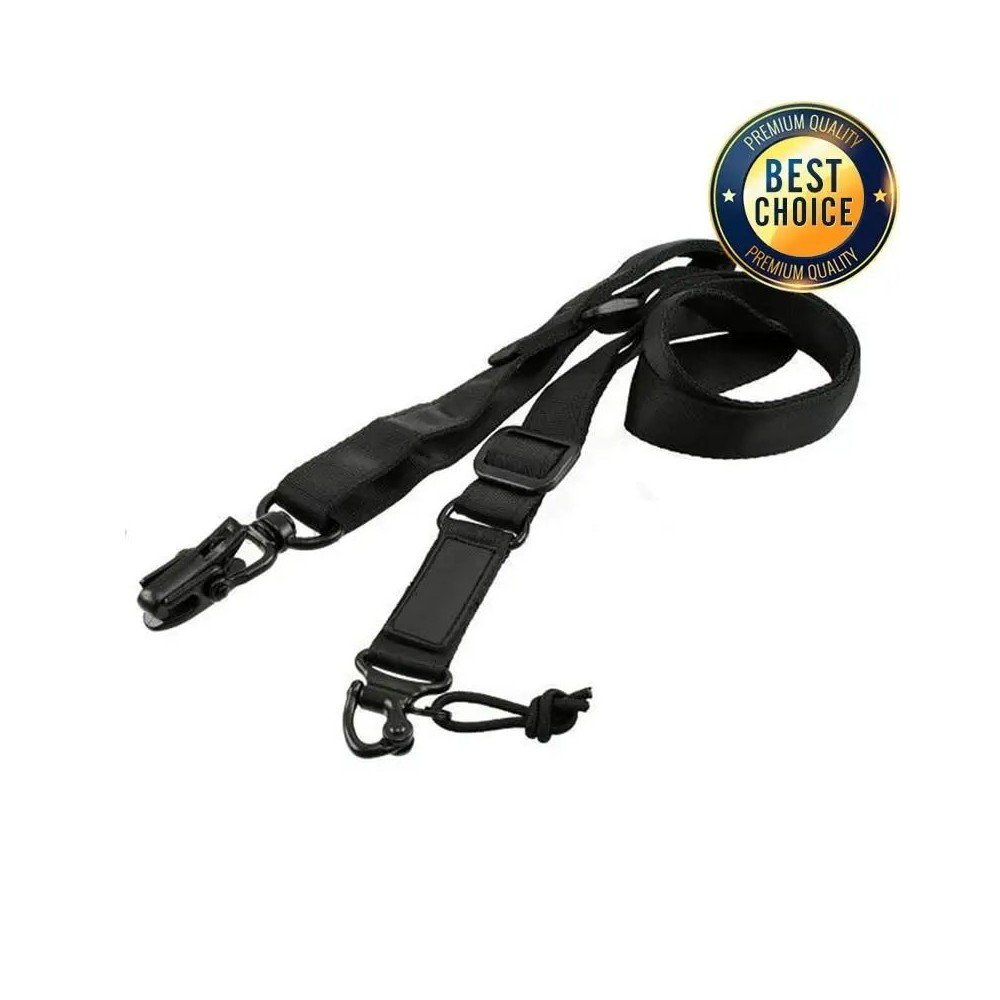 Correa tactica para Rifle - negra