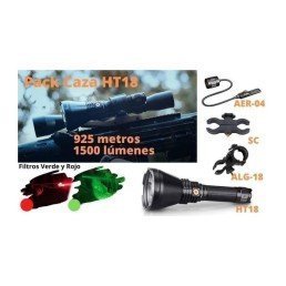 LINTERNA FENIX HT18 - PACK CAZA