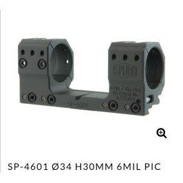 Montura SPUHR Ø34 - 20.6 MOA