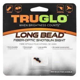 Punto de fibra óptica TRUGLO®  LONG BEAD - ROJO - 2,6 mm