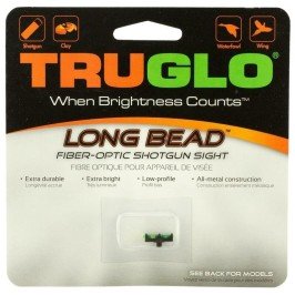 Punto de fibra óptica TRUGLO®  LONG BEAD - VERDE - 3 mm