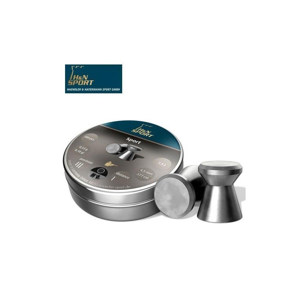 BALINES H&N SPORT 4,5mm (.177) - 500 und.