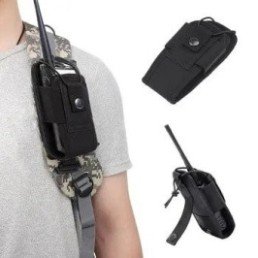 Funda porta emisora molle-negra