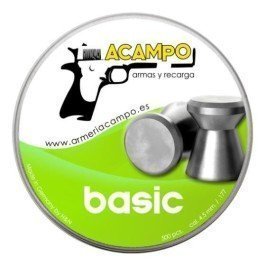 BALINES ARMERIA CAMPO BASIC- 4.50MM (.177) - 500 und.