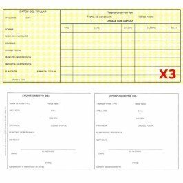 SET TARJETA DE ARMAS