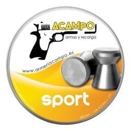 BALINES ARMERIA CAMPO SPORT - 4,5mm (.177) - 500 und.