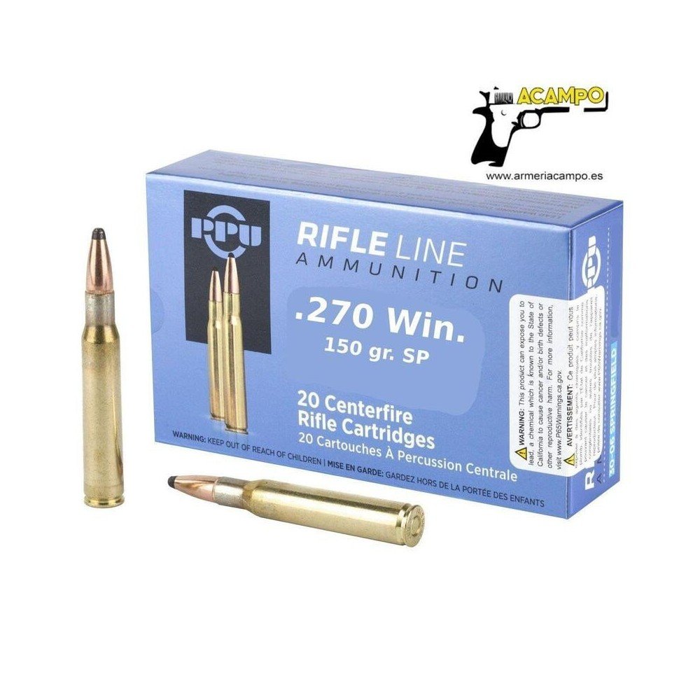 PRVI PARTIZAN - Cal. 270 Win - 150gr SP - 20 und.