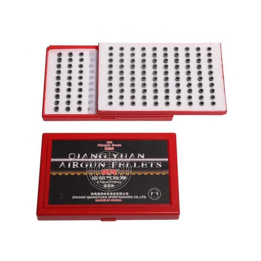 BALINES Qiang Yuan Air Pellets - 4,5mm (.177) - 200 und. (OLYMPIC GRADE)