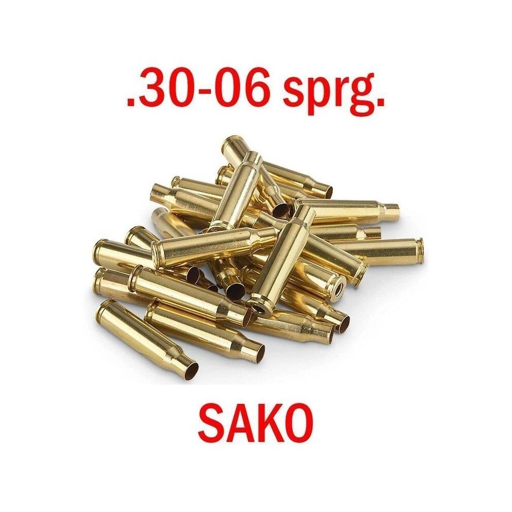 Vainas SAKO 1 Disparo - Calibre .30-06 sprg. - 50 und.