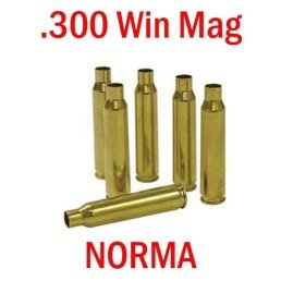 Vainas NORMA 1 Disparo - Calibre .300 Win Mag. - 50 und.