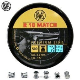 BALINES RWS R 10 MATCH PISTOLA - Lata 500