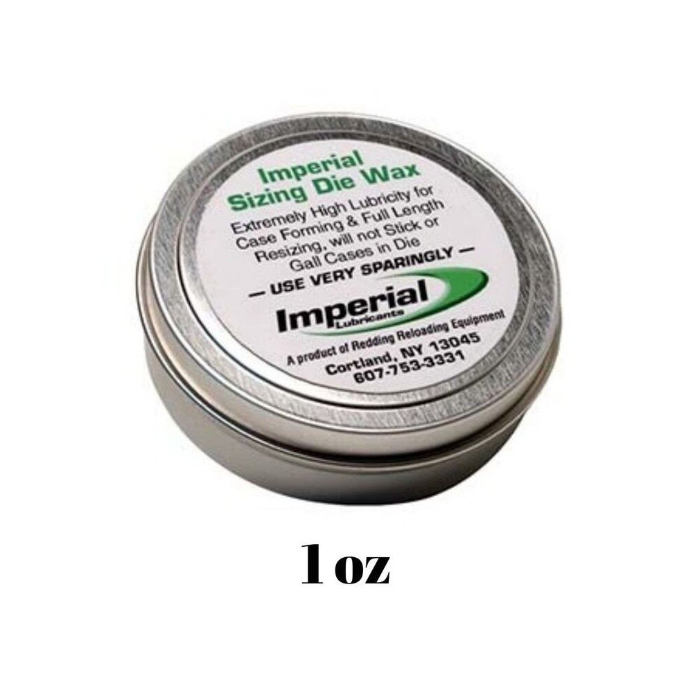 LUBRICANTE REDDING IMPERIAL SIZING DIE WAX - 1 oz