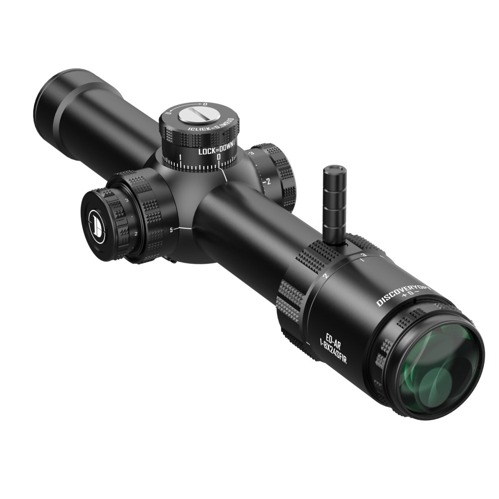 DISCOVERYOPT ED - AR 1-8X24FIR FFP - MRAD