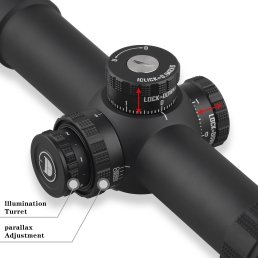 DISCOVERYOPT ED - AR 1-8X24FIR FFP - MRAD