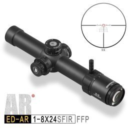 DISCOVERYOPT ED - AR 1-8X24FIR FFP - MRAD