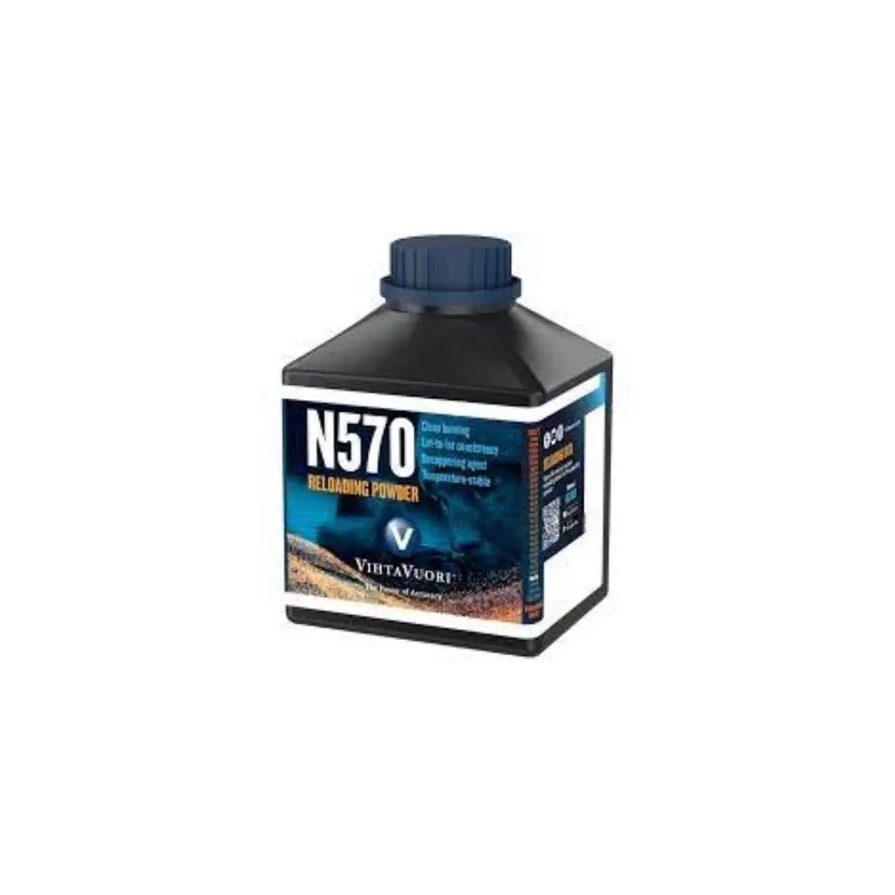 Polvora VIHTAVUORI N570 - 1,0 Lb - 0.454 kg