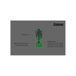 BALA BRENNEKE CAMOU 12/70 - Caja de 5 und.