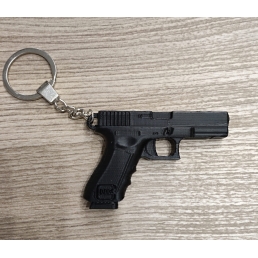 Mini llavero pistola Glock con funda