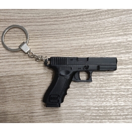 Mini llavero pistola Glock con funda