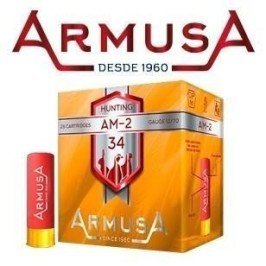 Cartucho ARMUSA AM-2 34 - Cal. 12 - Caja de 25 und.