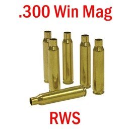 Vainas RWS 1 Disparo - Calibre .300 Win Mag. - 50 und.