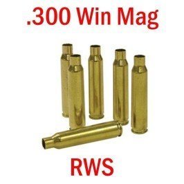 Vainas RWS 1 Disparo - Calibre .300 Win Mag. - 50 und.