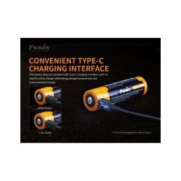 Batería FENIX 21700 de 5000 mAh