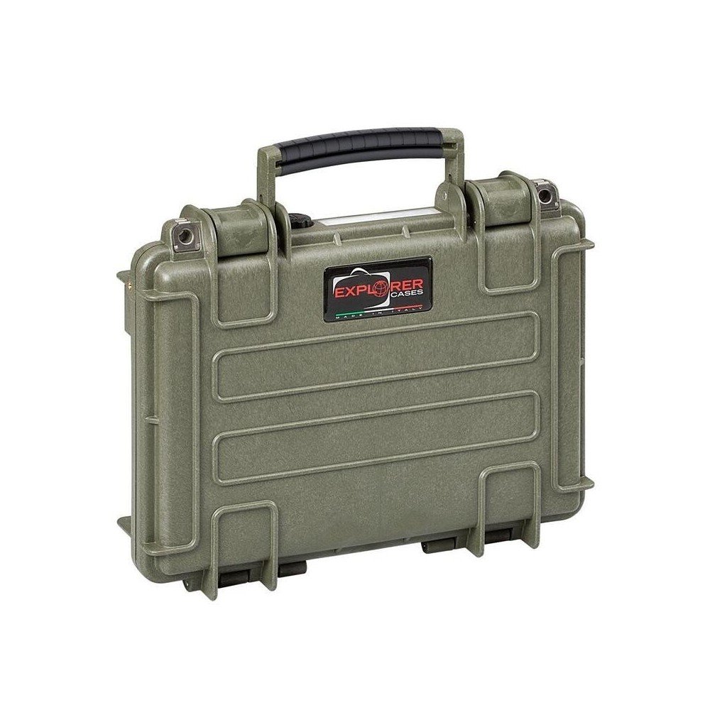 MALETIN PARA PISTOLA EXPLORECASES - VERDE