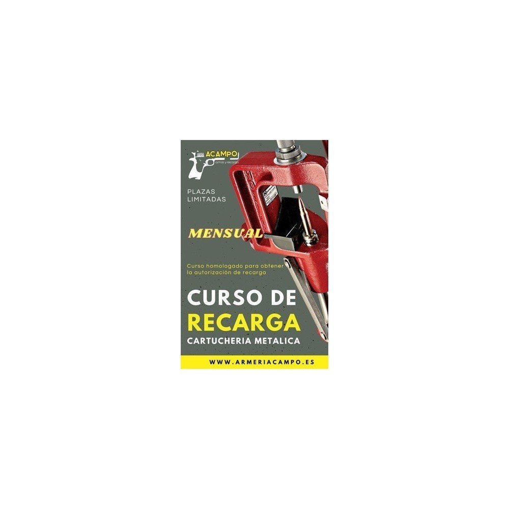 CURSO DE RECARGA HOMOLOGADO
