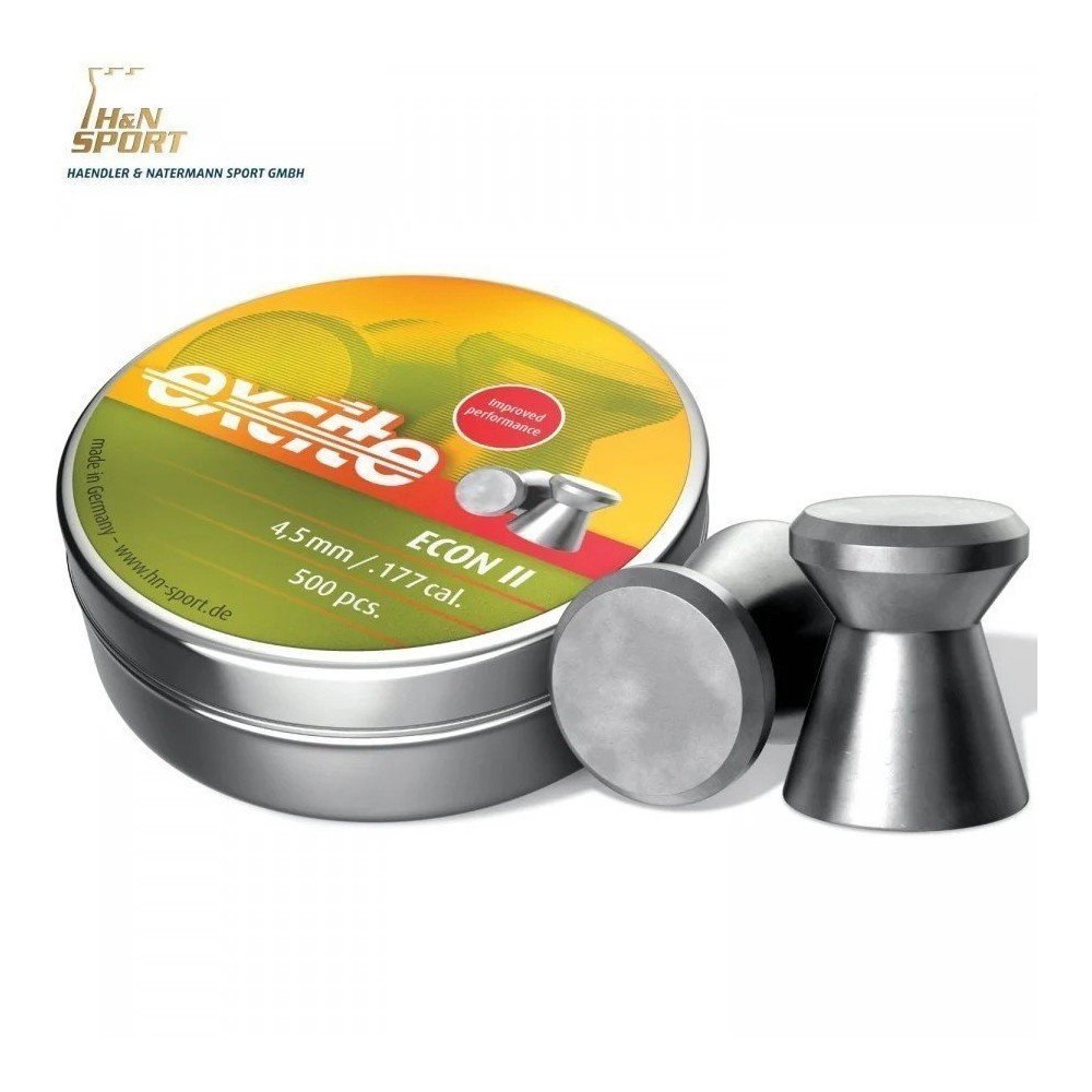 BALINES H&N EXCITE ECON II - 4.50MM (.177) - 500 und.