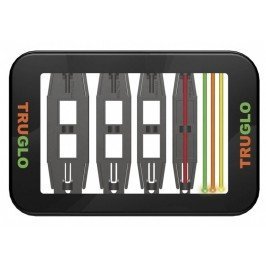 Punto de fibra TRUGLO GLO DOT EXTREME UNIVERSAL 4 colores.-4 bases.